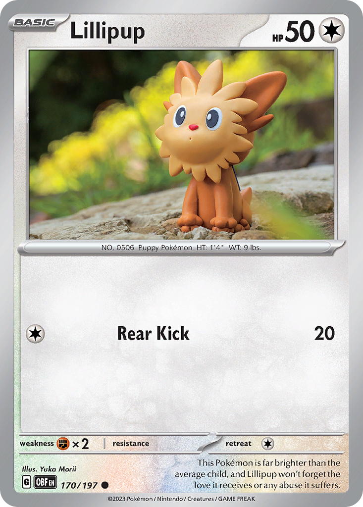 Lillipup - 170/197 - Reverse Holofoil