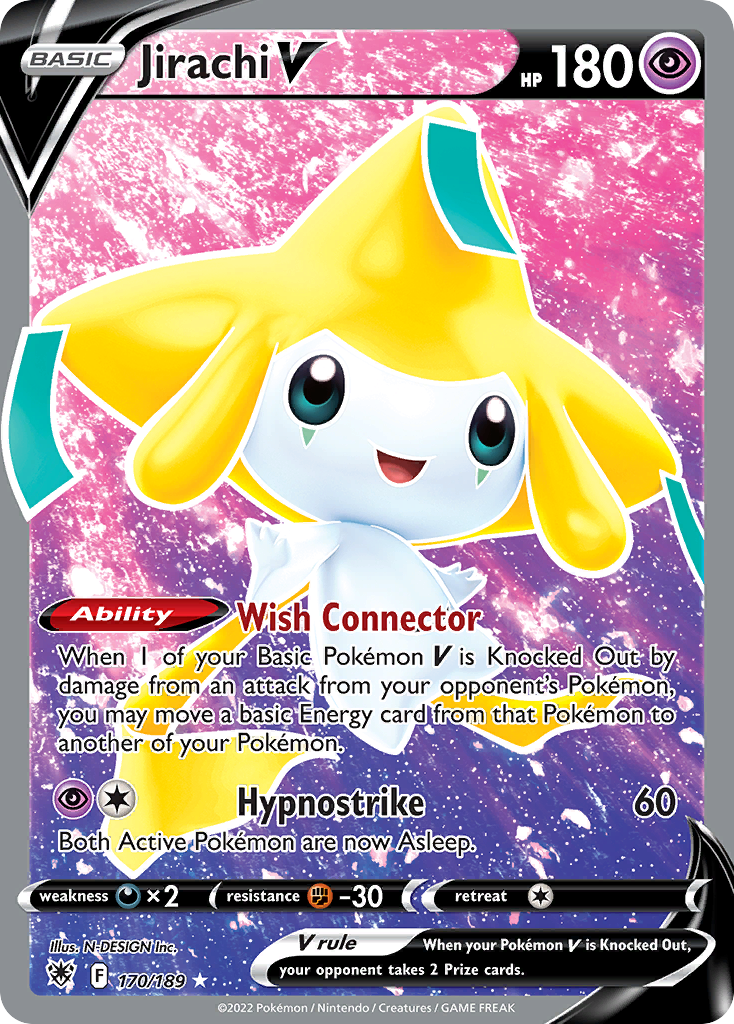 Jirachi V (Full Art) - 170/189