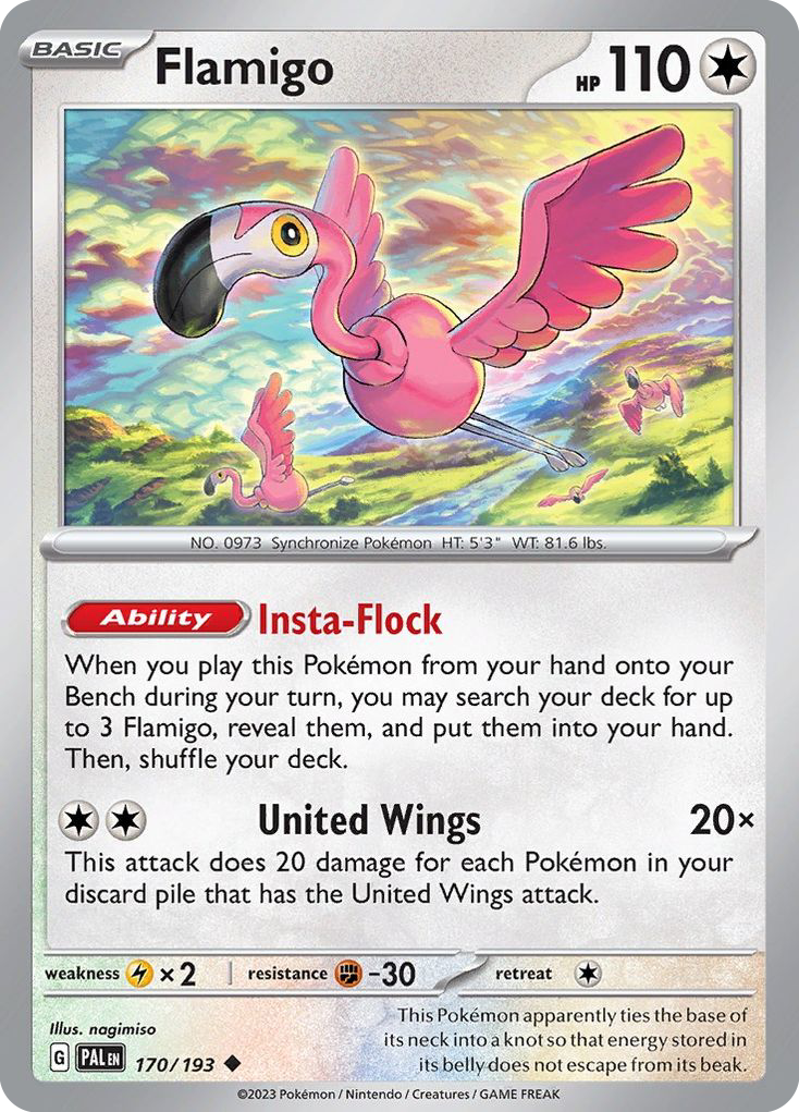 Flamigo - 170/193 - Reverse Holofoil