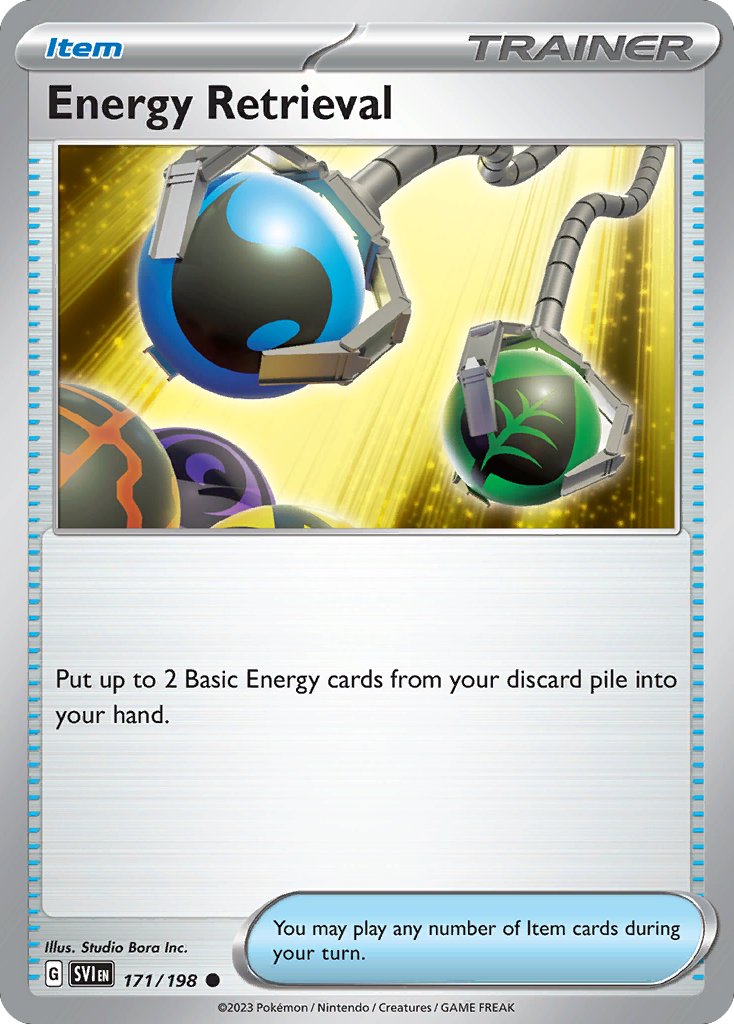 Energy Retrieval - 171/198 - Reverse Holofoil