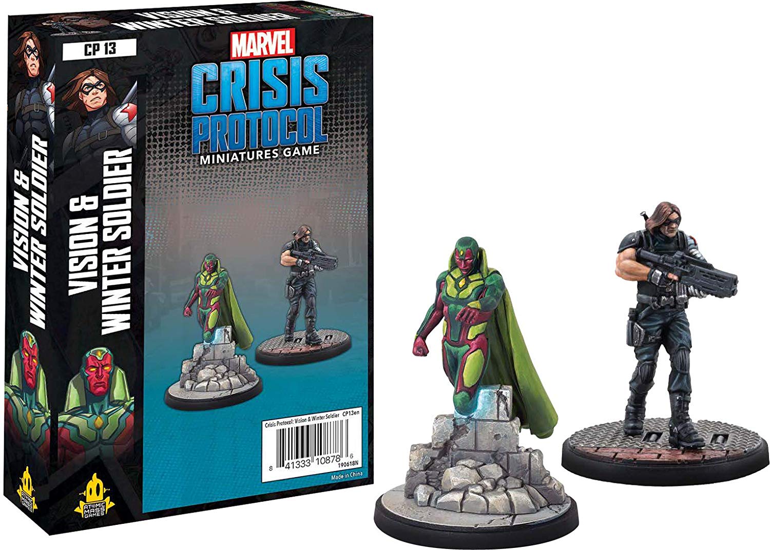 Marvel Crisis Protocol Miniatures Game - Vision and Winter Soldier