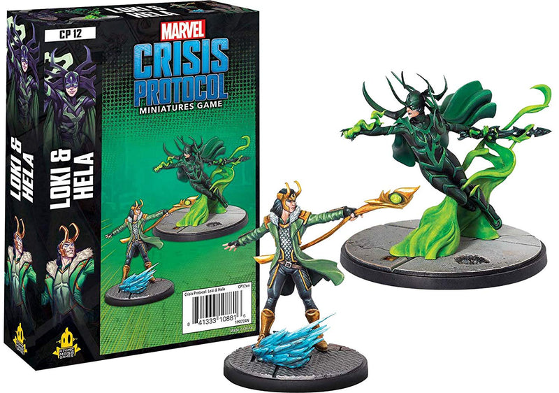 Marvel Crisis Protocol Miniatures Game - Loki and Hela