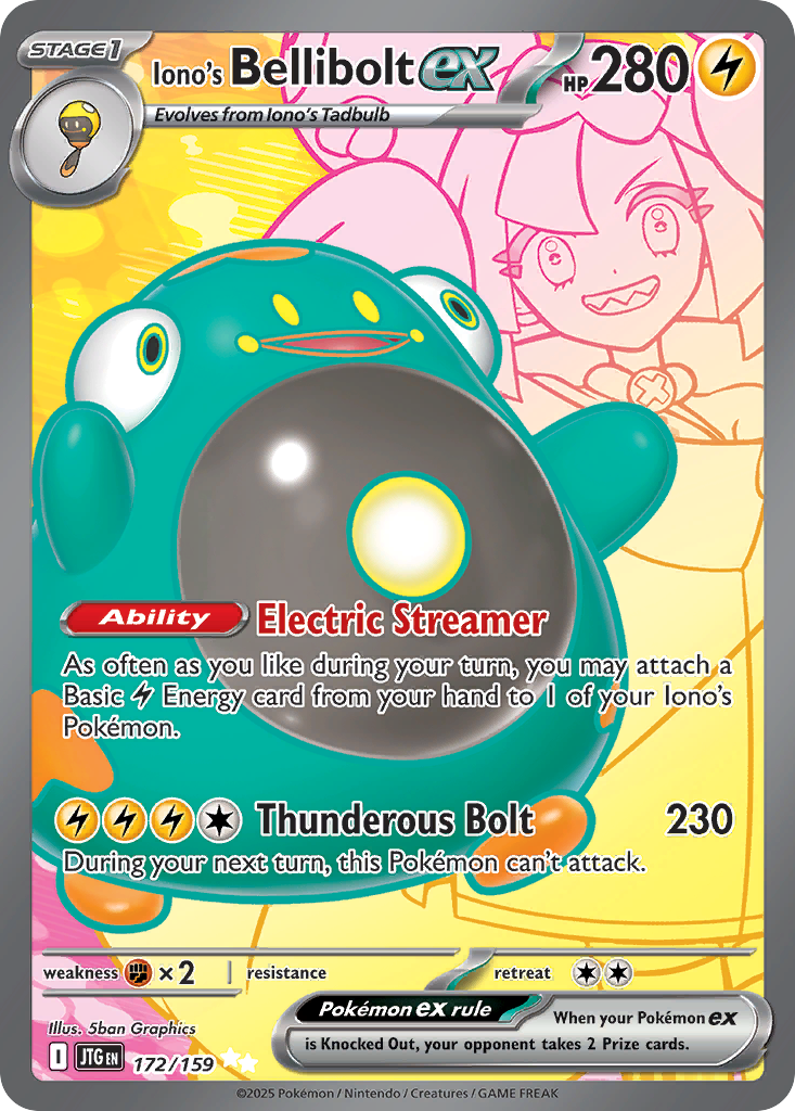 Iono's Bellibolt ex  - 172/159