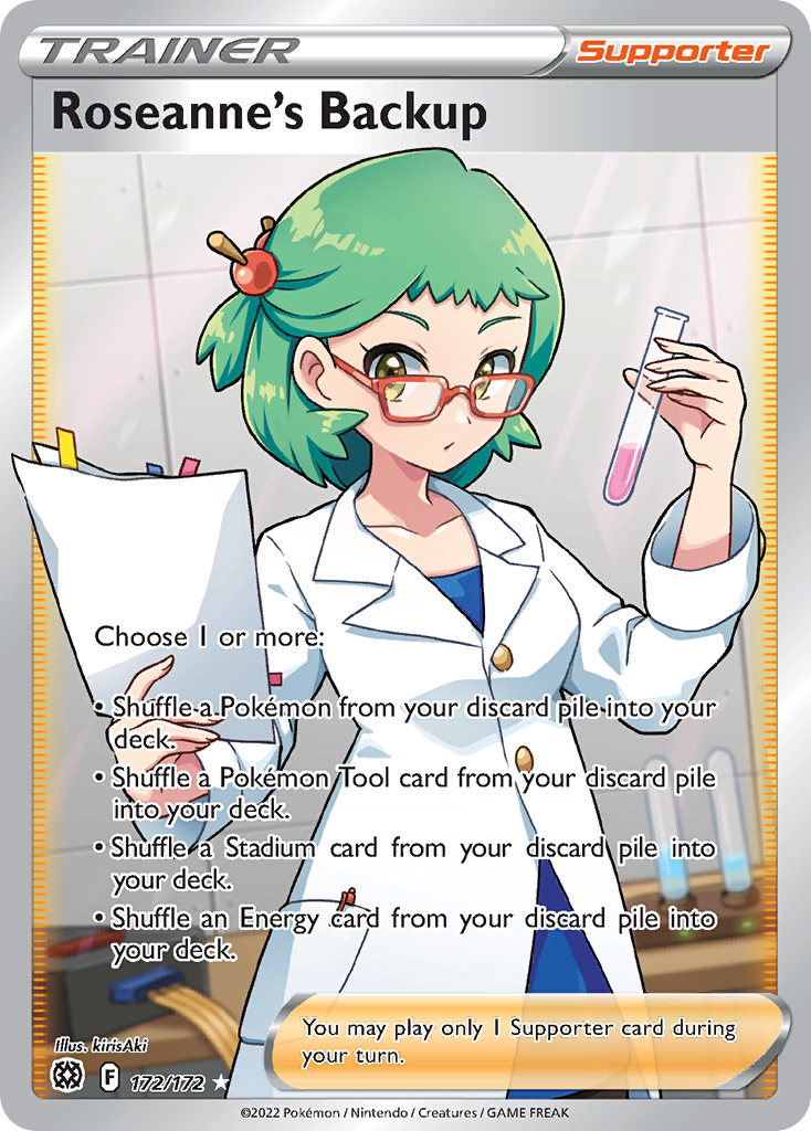 Roseanne's Backup (Full Art) - 172/172