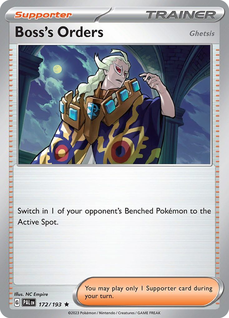 Boss's Orders  - 172/193 - Reverse Holofoil