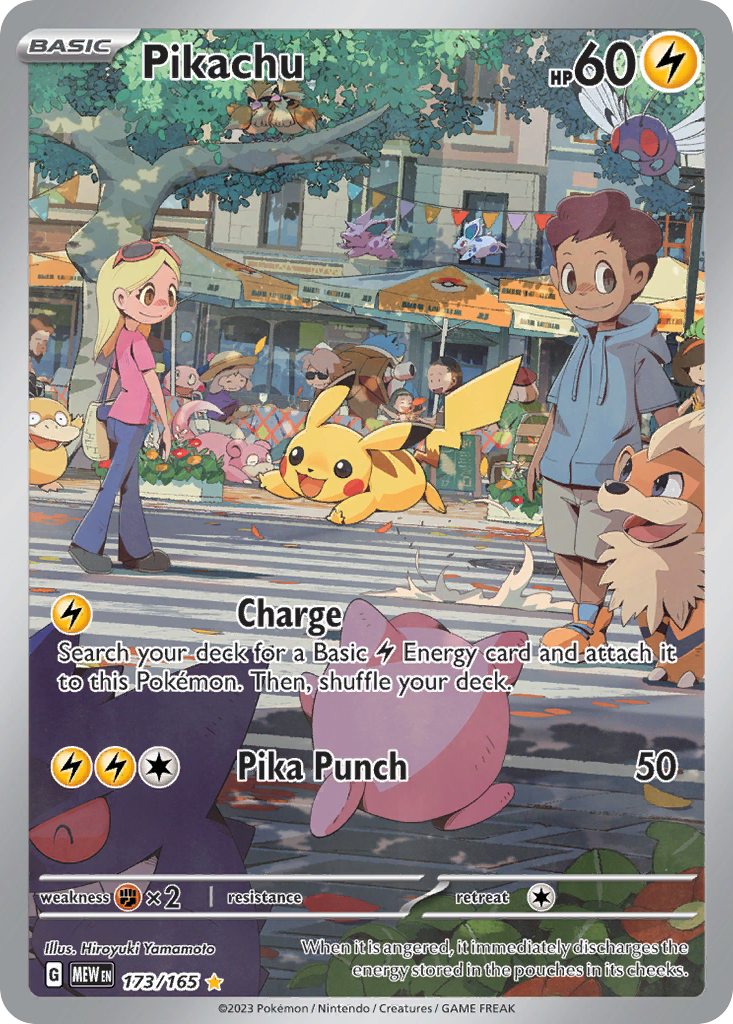 Pikachu  - 173/165