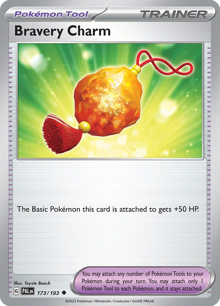 Bravery Charm - 173/193 - Reverse Holofoil
