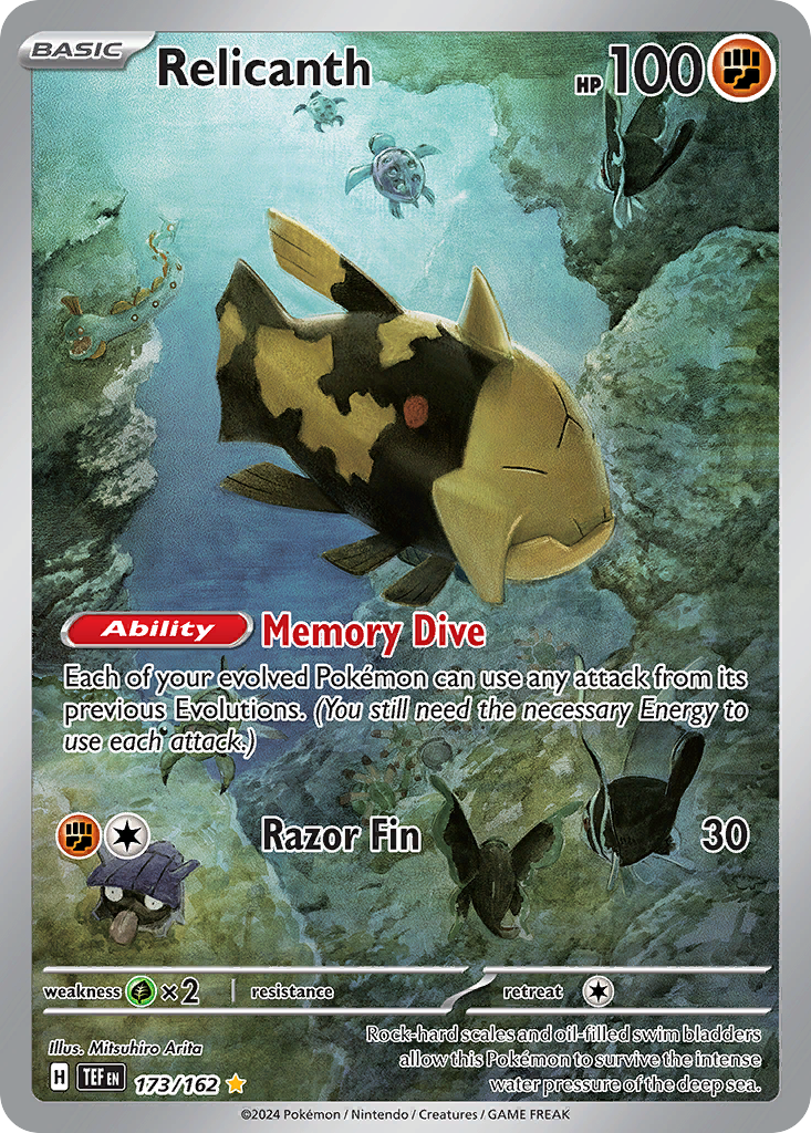 Relicanth  - 173/162