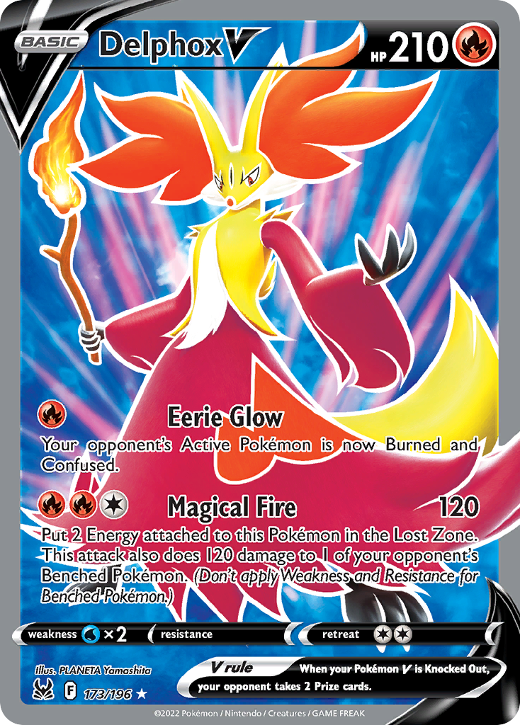 Delphox V (Full Art) - 173/196