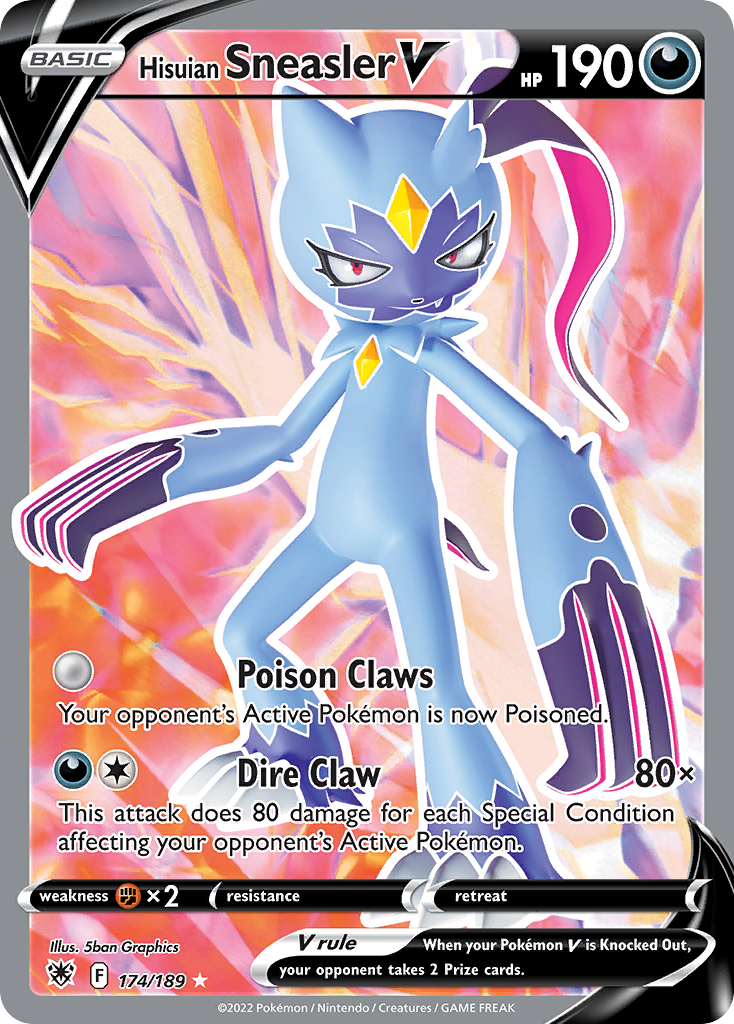 Hisuian Sneasler V (Full Art) - 174/189