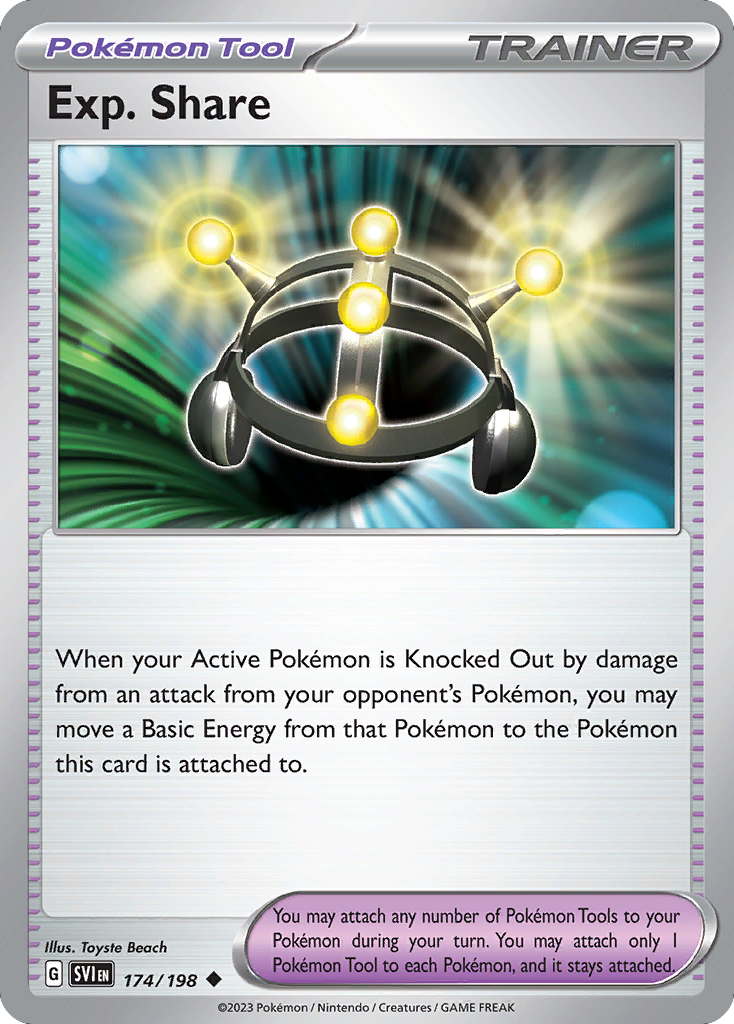 Exp. Share - 174/198 - Reverse Holofoil