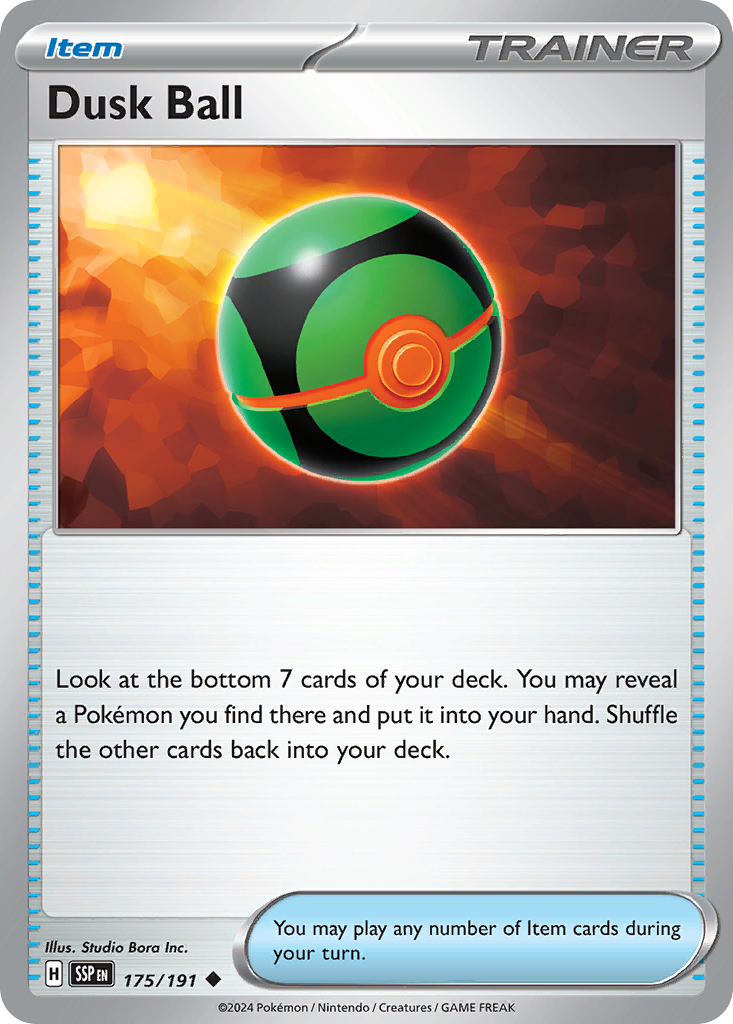 Dusk Ball - 175/191 - Reverse Holofoil