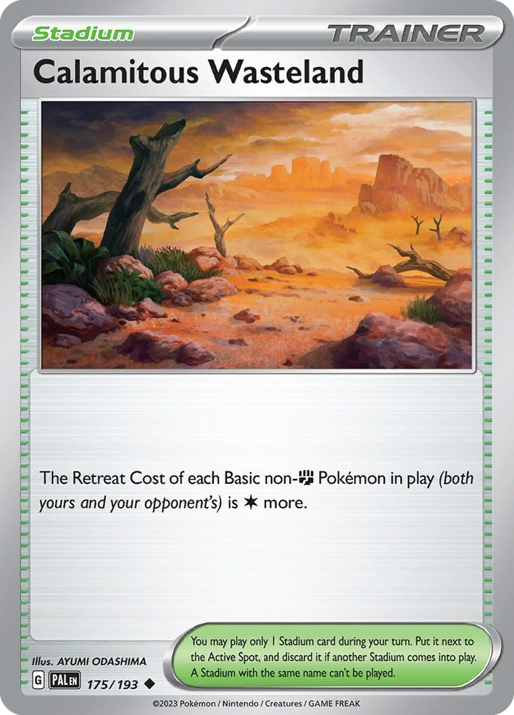 Calamitous Wasteland - 175/193 - Reverse Holofoil