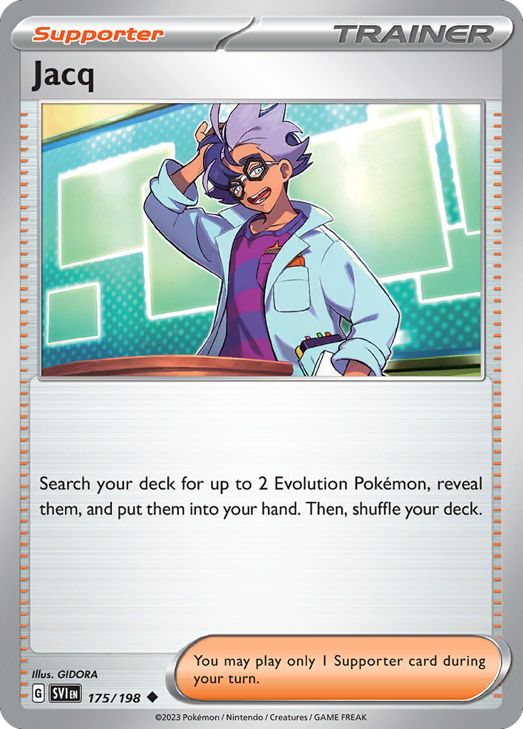Jacq  - 175/198 - Reverse Holofoil