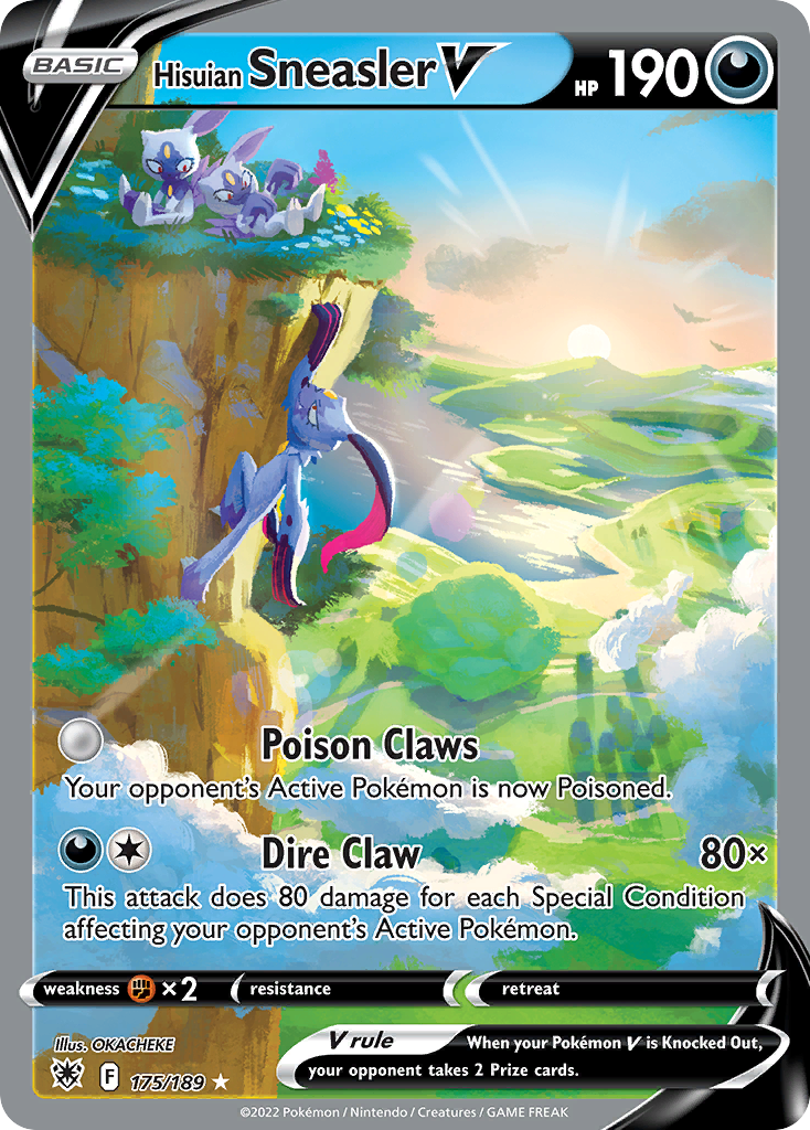 Hisuian Sneasler V (Alternate Full Art) - 175/189