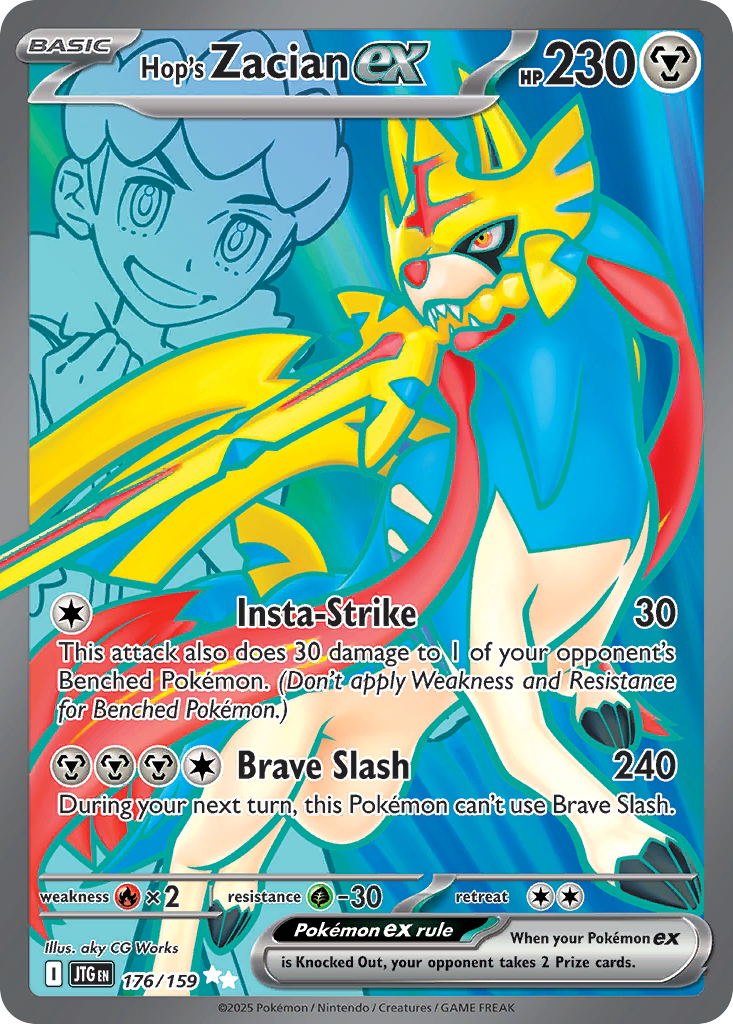 Hop's Zacian ex  - 176/159