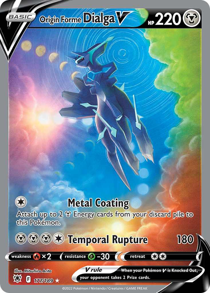 Origin Forme Dialga V (Alternate Full Art) - 177/189
