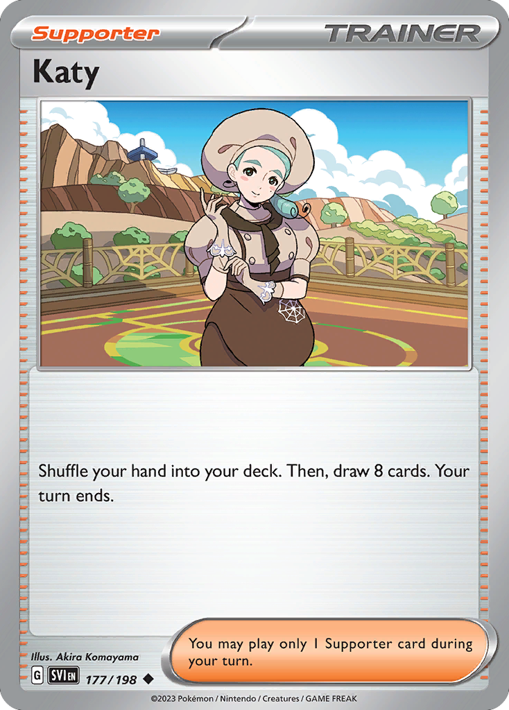 Katy  - 177/198 - Reverse Holofoil