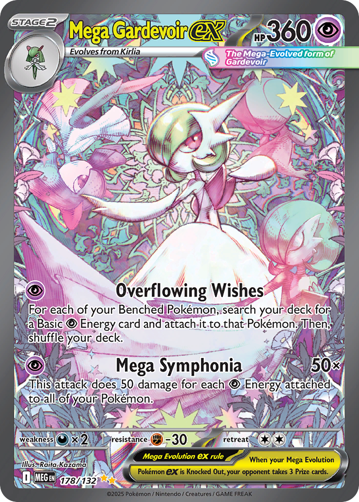 Mega Gardevoir ex  - 178/132