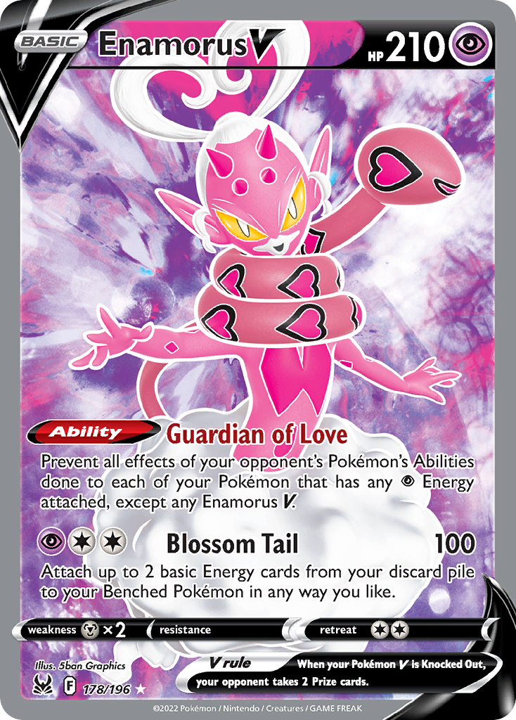 Enamorus V (Full Art) - 178/196