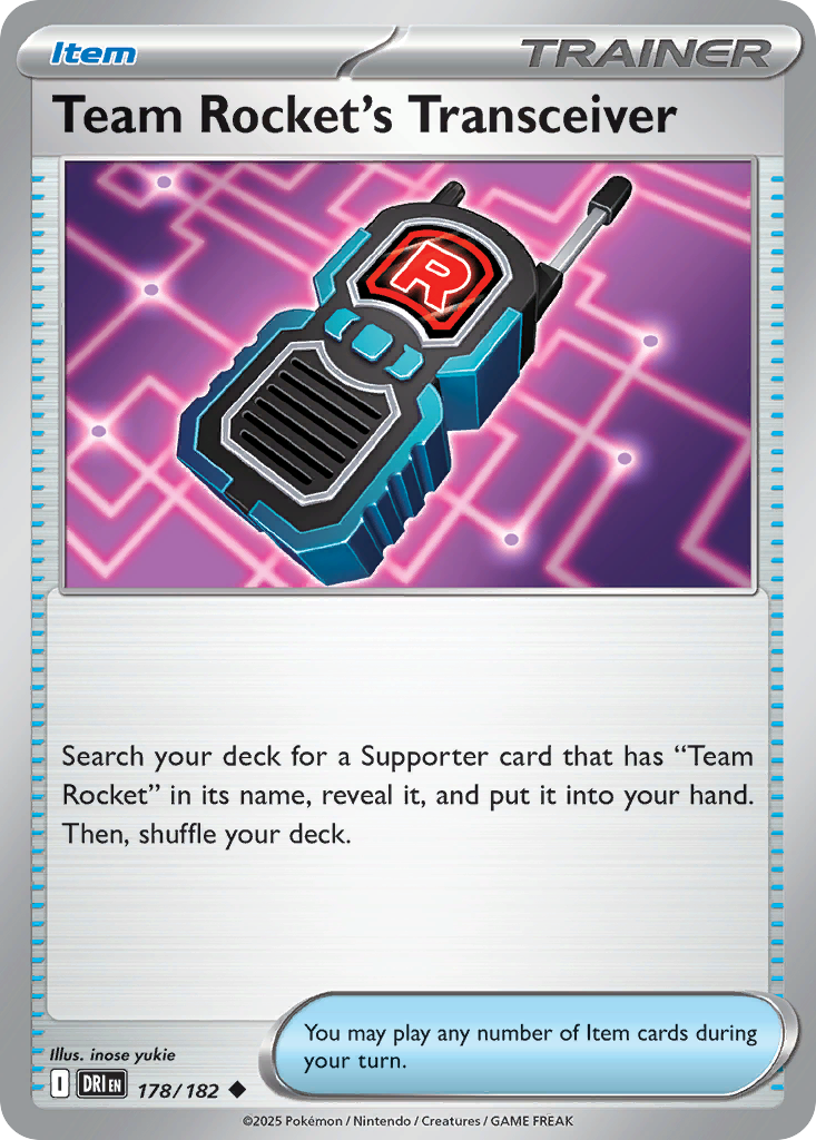 Team Rocket's Transceiver - 178/182