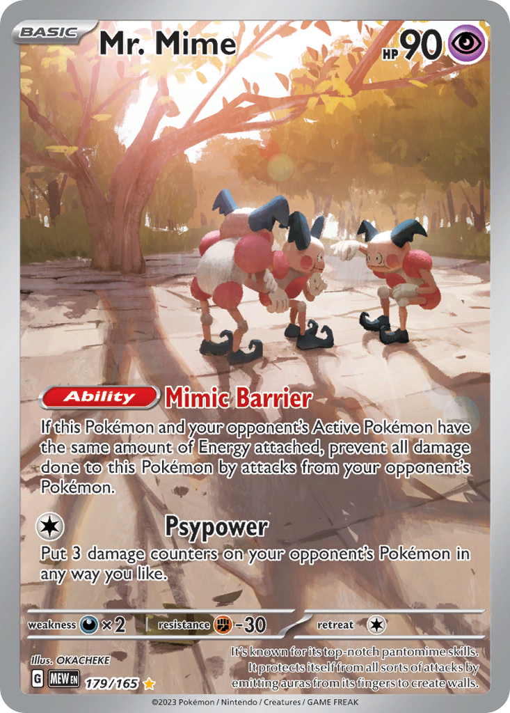 Mr. Mime  - 179/165