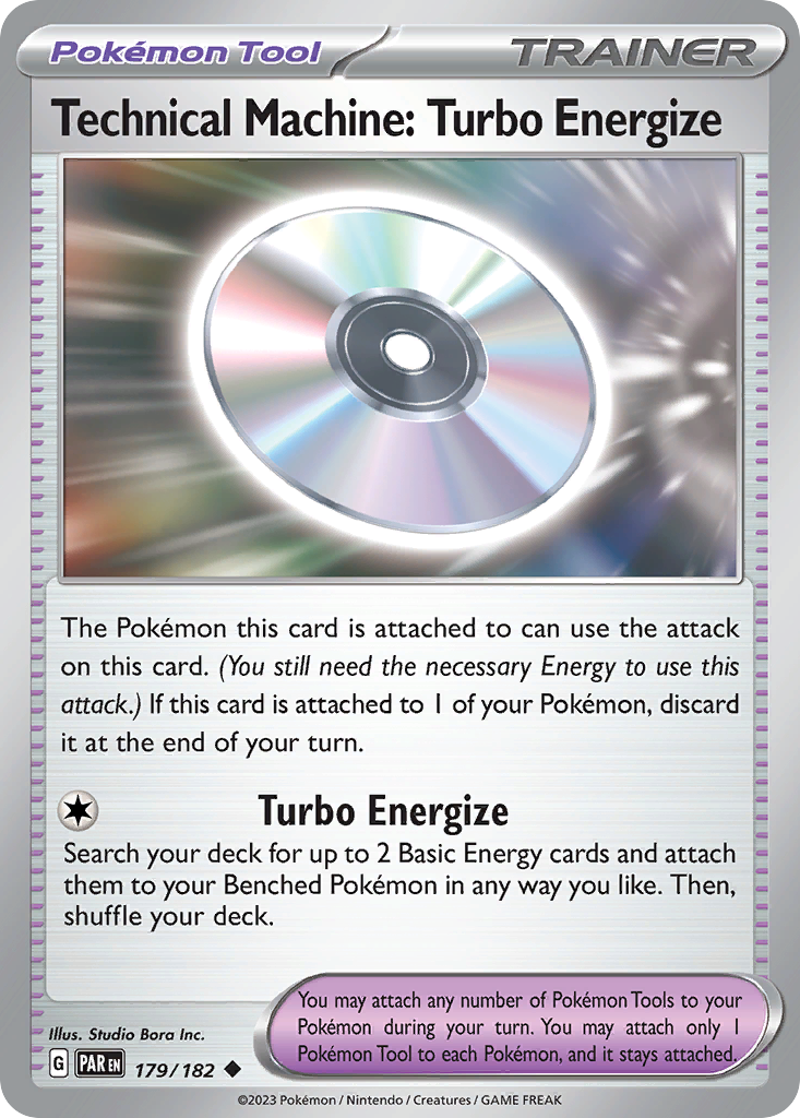 Technical Machine: Turbo Energize - 179/182 - Reverse Holofoil