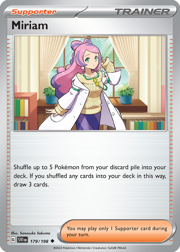 Miriam  - 179/198 - Reverse Holofoil