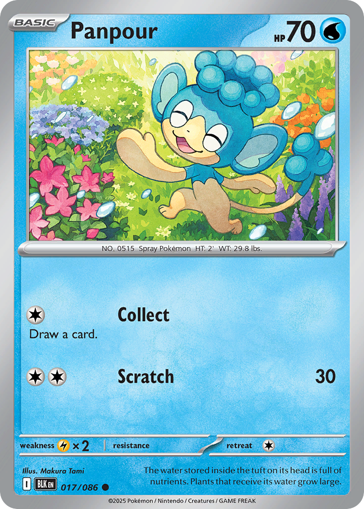 Panpour (Master Ball Pattern) - 017/086