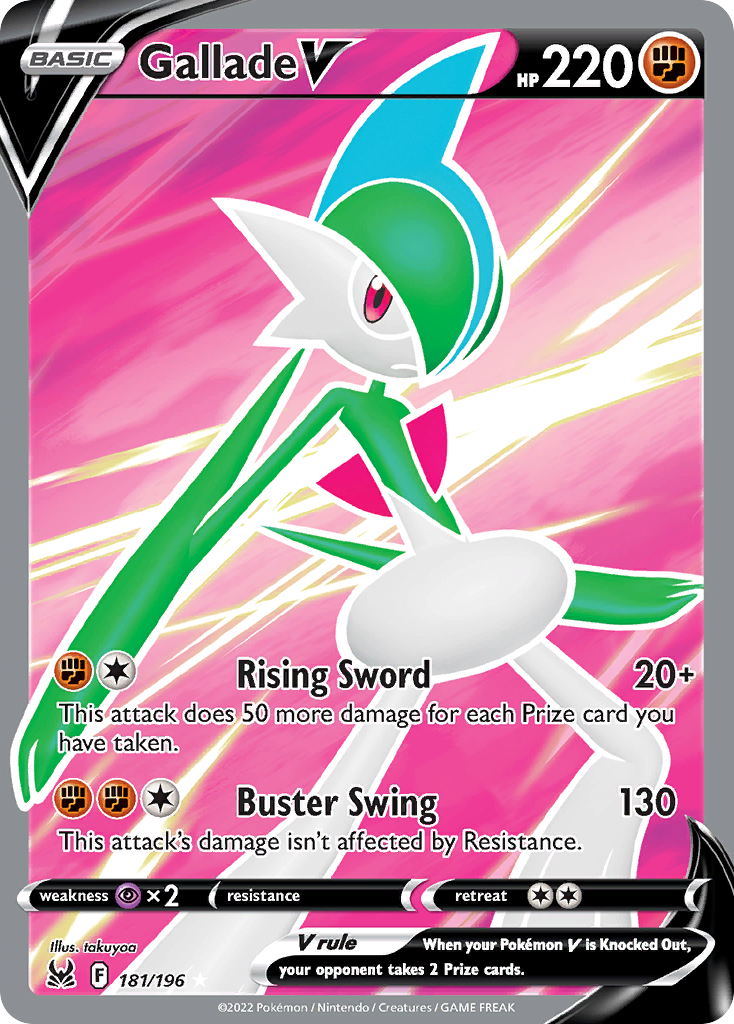 Gallade V (Full Art) - 181/196
