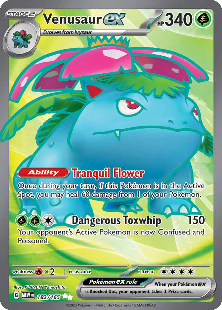 Venusaur ex  - 182/165