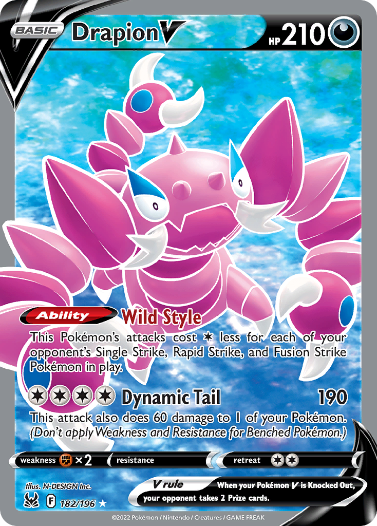 Drapion V (Full Art) - 182/196