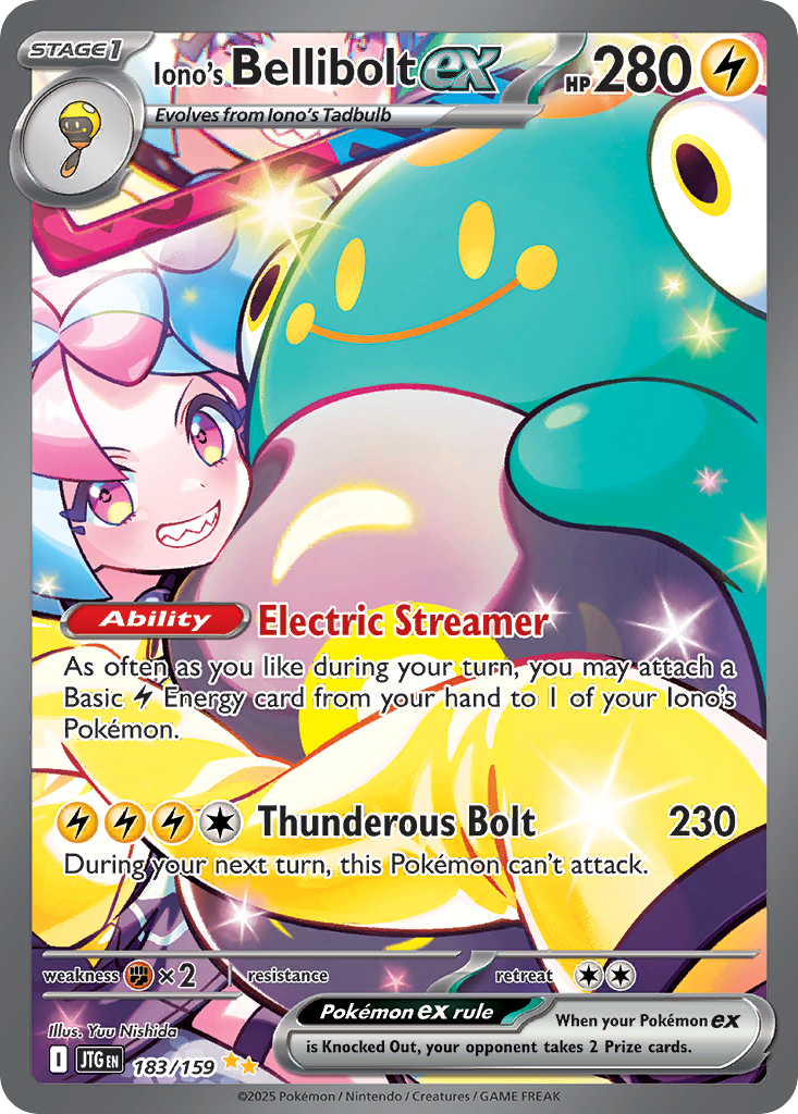 Iono's Bellibolt ex  - 183/159