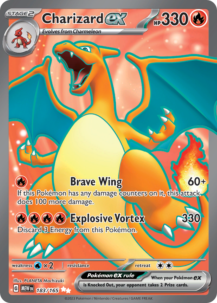 Charizard ex  - 183/165