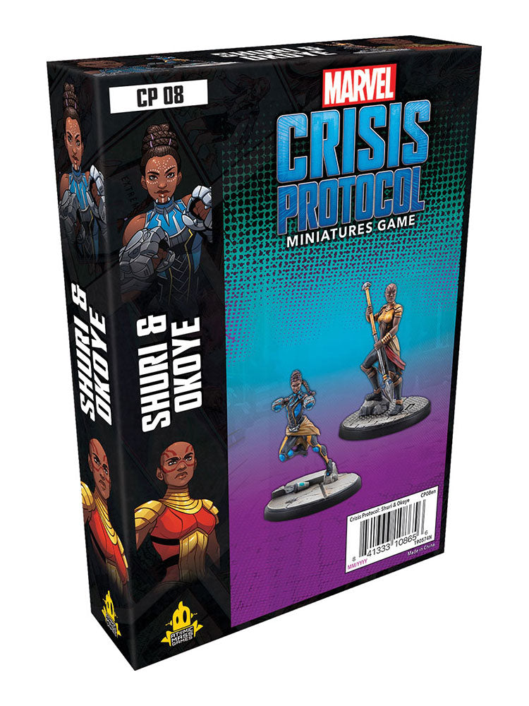 Marvel Crisis Protocol Miniatures Game - Shuri and Okoye
