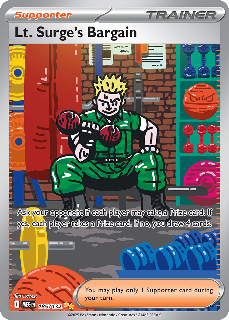 Lt. Surge's Bargain  - 185/132