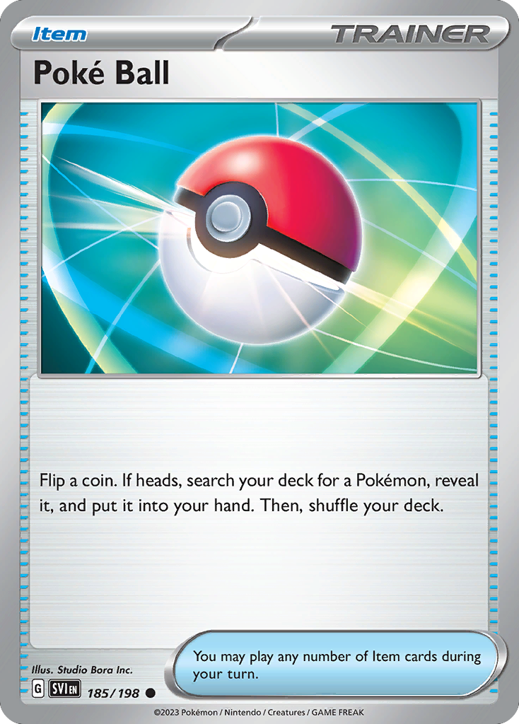 Poke Ball - 185/198 - Reverse Holofoil