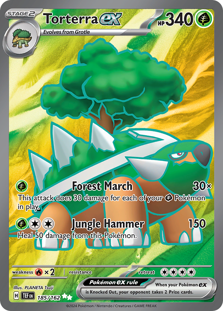 Torterra ex  - 185/162