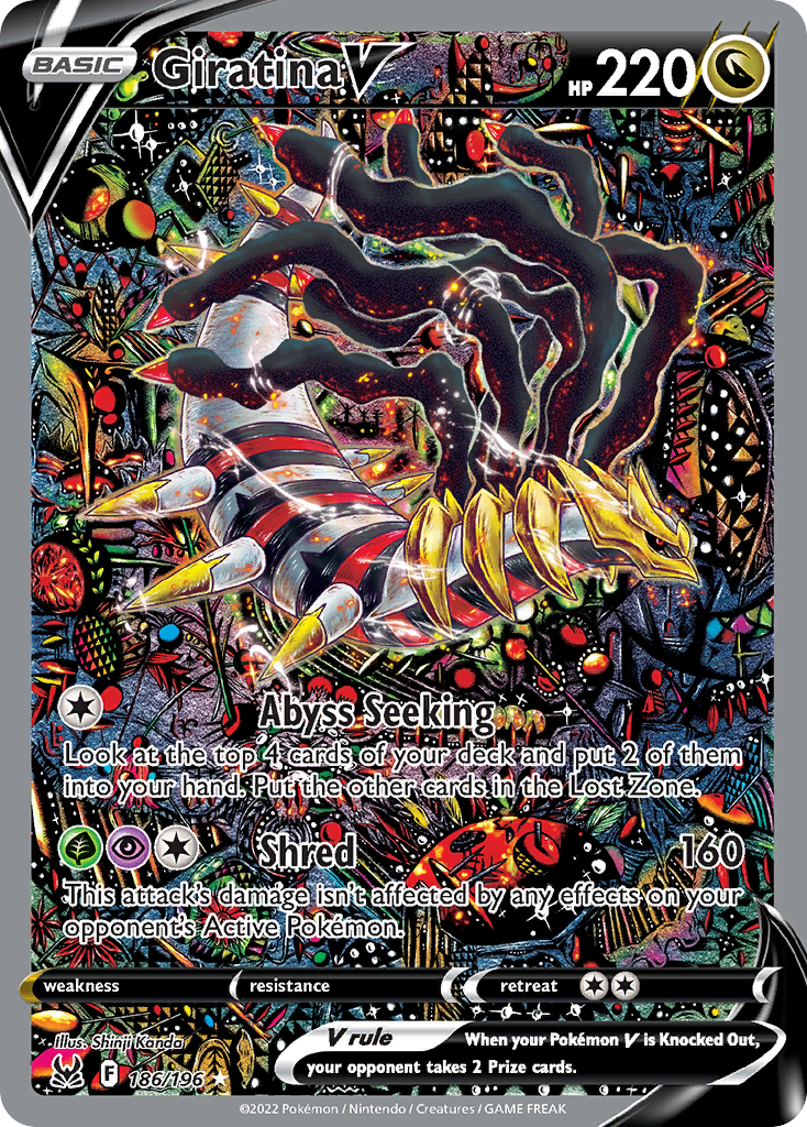 Giratina V (Alternate Full Art) - 186/196