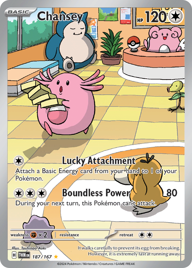 Chansey  - 187/167