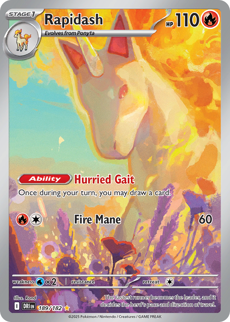 Rapidash  - 189/182