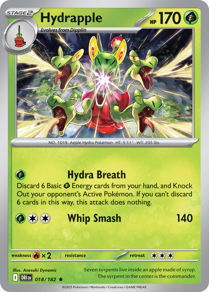 Hydrapple  - 018/182