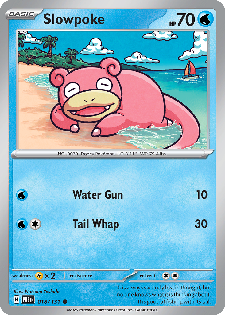 Slowpoke (Poke Ball Pattern) - 018/131