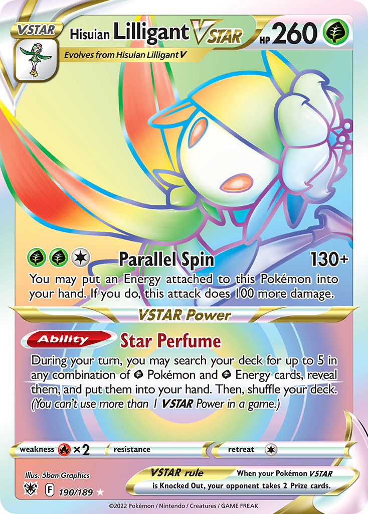 Hisuian Lilligant VSTAR (Secret) - 190/189