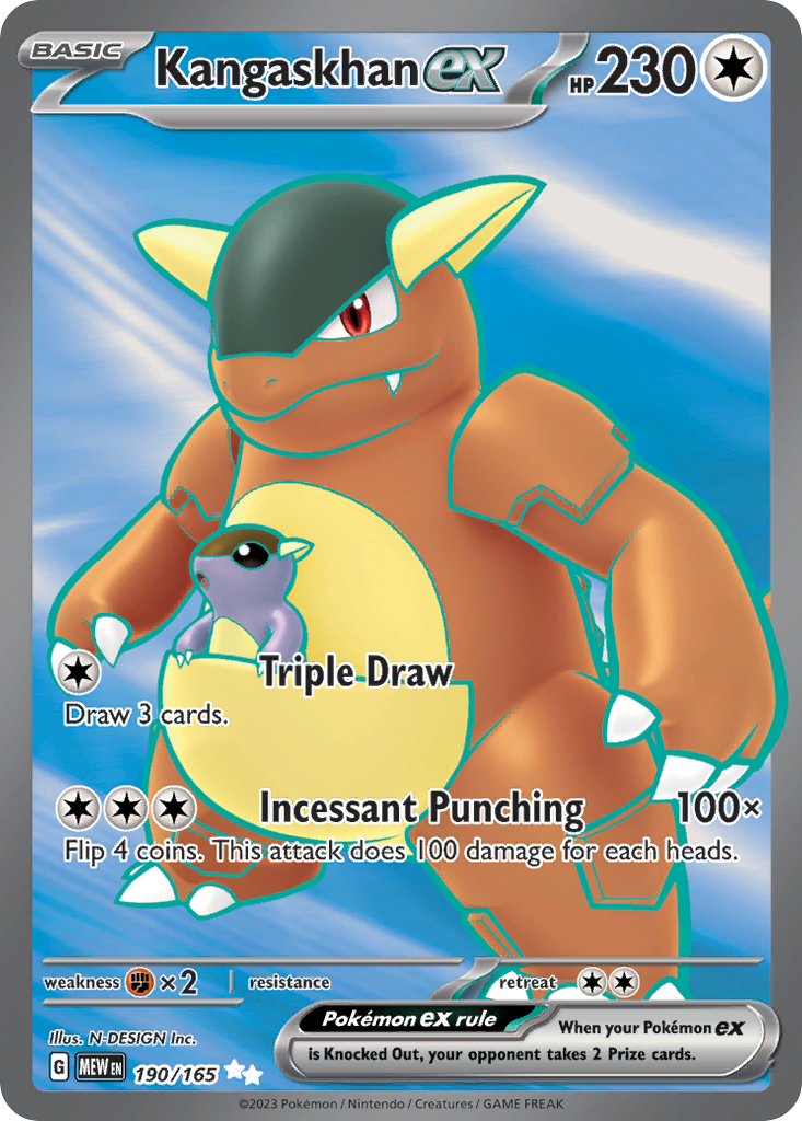 Kangaskhan ex  - 190/165