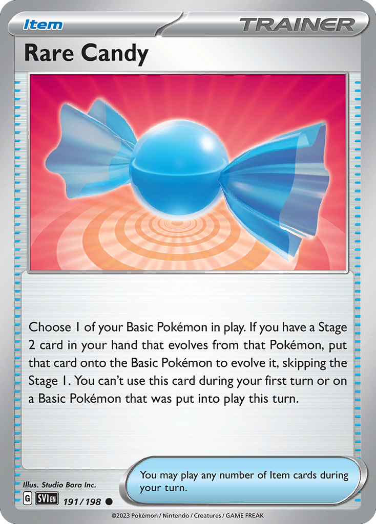 Rare Candy  - 191/198 - Reverse Holofoil