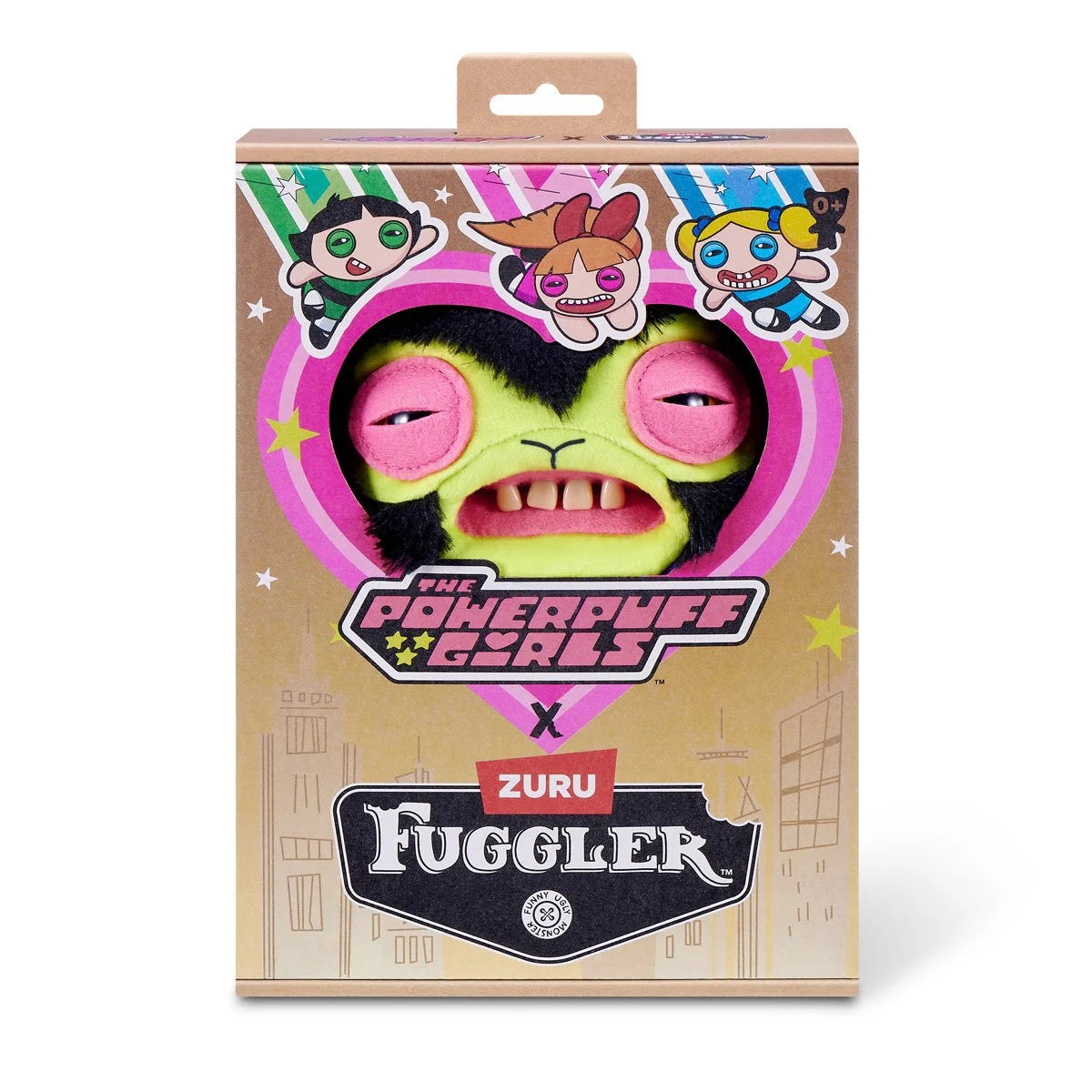 Fuggler Powerpuff Girls Series 1 9-Inch Plush Mojo Jojo