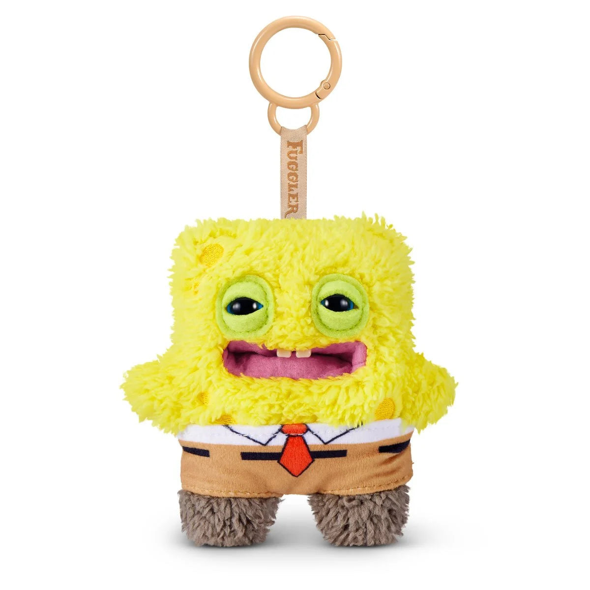 Fuggler SpongeBob SquarePants 5-Inch Key Ring Series 1 Plush SpongeBob SquarePants