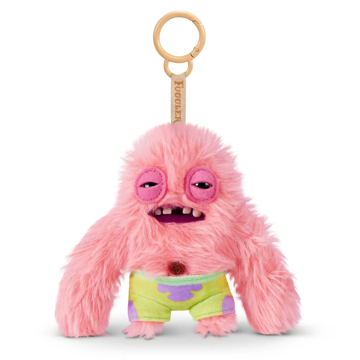 Fuggler SpongeBob SquarePants 5-Inch Key Ring Series 1 Plush Patrick Star