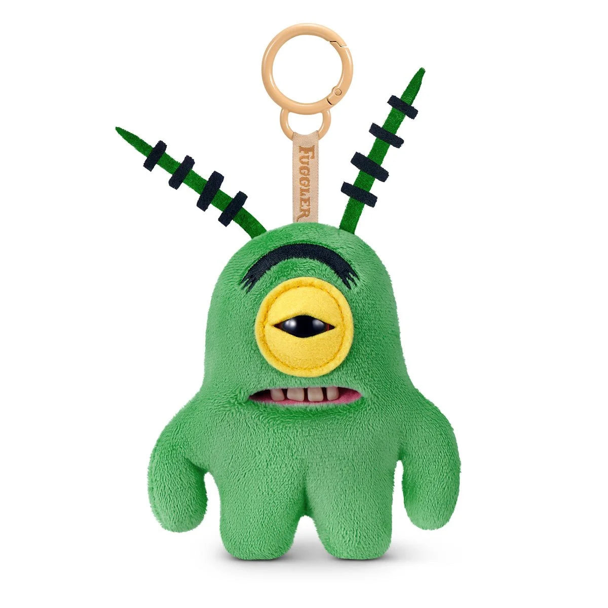 Fuggler SpongeBob SquarePants 5-Inch Key Ring Series 1 Plush Sheldon Plankton
